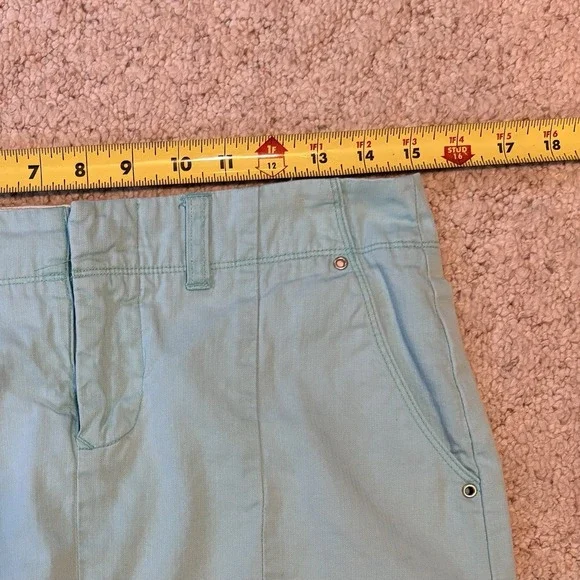 Volcom Stone Boardwear mini skirt  Sz 3 Aqua Blue with 14" Length Skate Surf - Picture 9 of 9